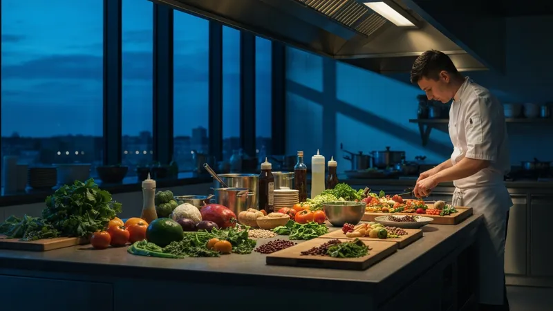 La cuisine végétale : un choix durable