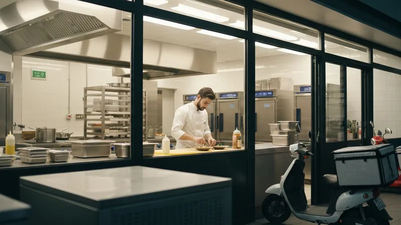 L'envolée des cuisines fantômes